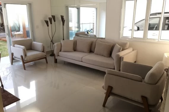 Conjunto de sofá e poltronas personalizados - Cliente de Maringá - PR