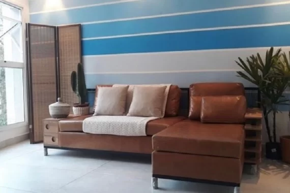 Sofá com chaise personalizado - Cliente de São Paulo - SP